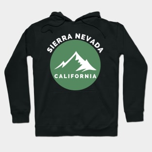 Sierra Nevada California - Sierra Nevada Ski Snowboard Mountain California Yosemite Travel Hoodie